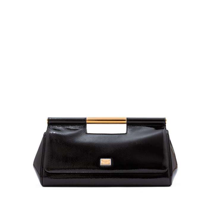 Priser på Dolce & Gabbana Black Leather Handbag