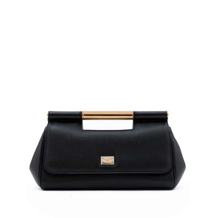 Priser på Dolce & Gabbana Black Leather Handbag