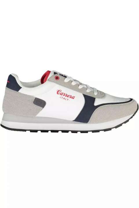 Priser på Carrera White ECO Leather Herre Sneakers