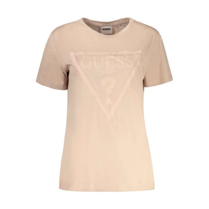 Priser på Guess Jeans Beige Cotton Tops & T-Shirt