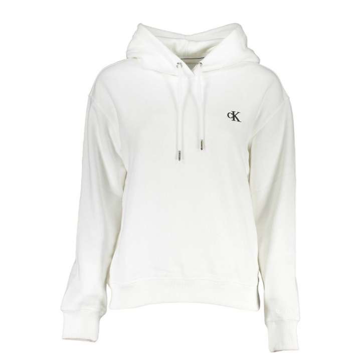 Priser på Calvin Klein White Cotton Sweater