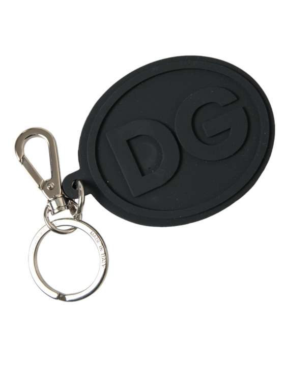 Priser på Dolce & Gabbana Chic Black and Silver Logo Keychain