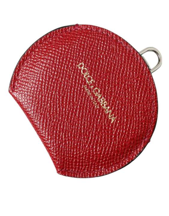 Priser på Dolce & Gabbana Elegant Red Leather Mirror Holder