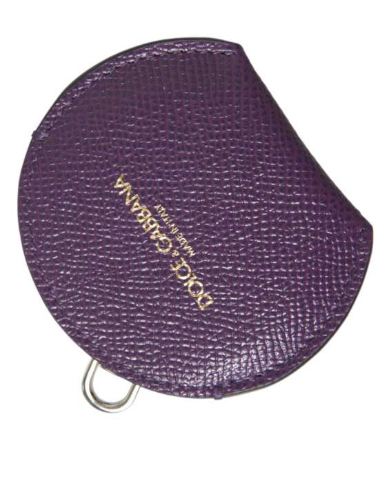 Priser på Dolce & Gabbana Elegant Purple Leather Mirror Holder