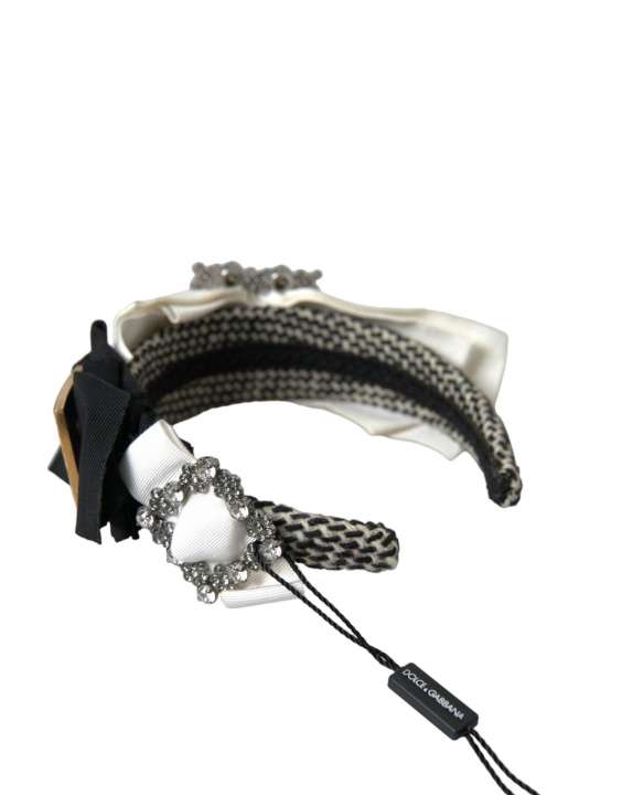 Priser på Dolce & Gabbana Multicolor Crystal Embellished Dame Headband Diadem