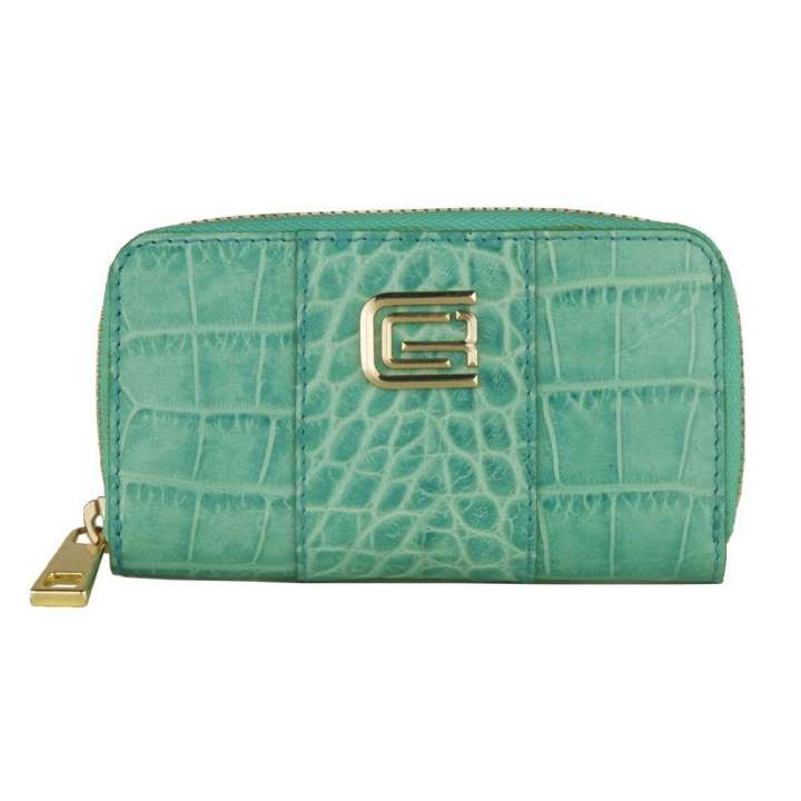 Priser på Cavalli Class Chic Turquoise Leather Keyholder