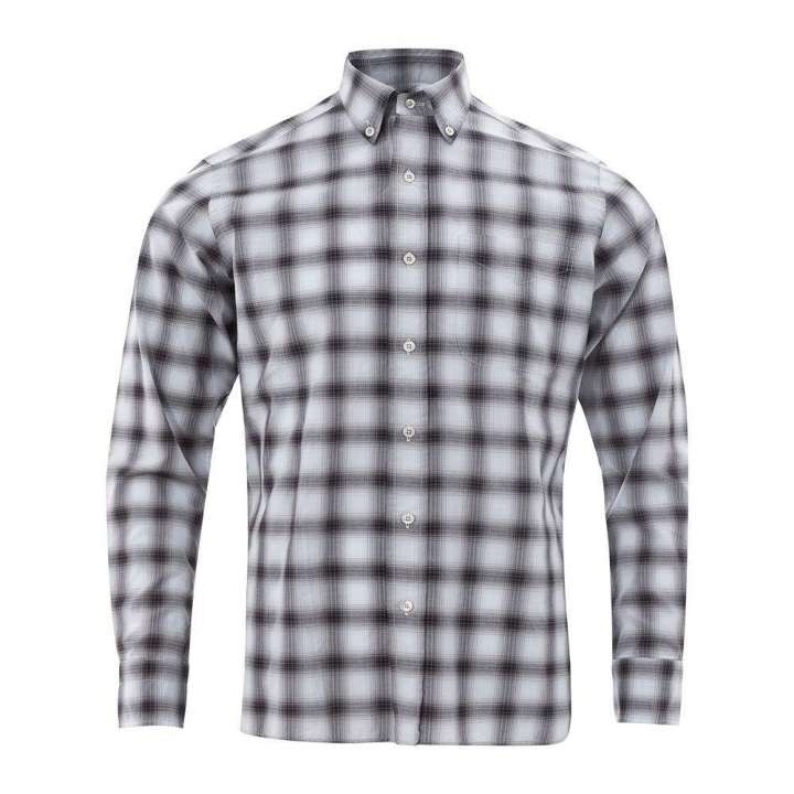 Priser på Tom Ford Elegant Gray Cotton Herres Shirt