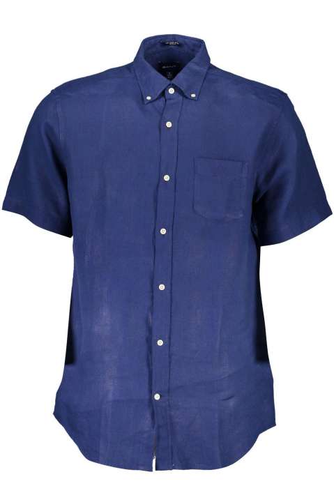 Priser på Gant Elegant Blue Linen Button-Down Shirt