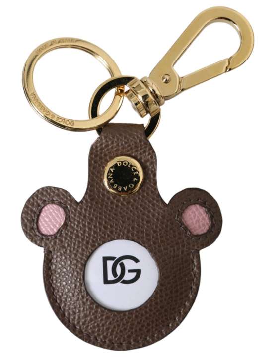 Priser på Dolce & Gabbana Multicolor Dauphine Calfskin DG Logo Keyring Keychain