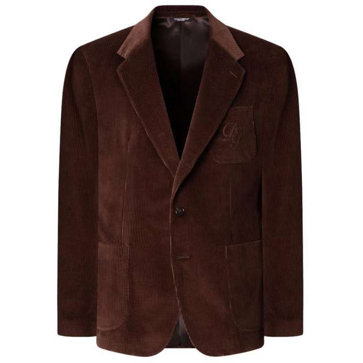 Priser på Dolce & Gabbana Brown Cotton Blazer