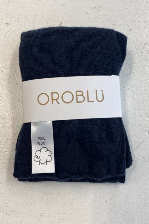 Priser på Oroblu - Strømpebukser - Nives Fine Wool Tights - Blue