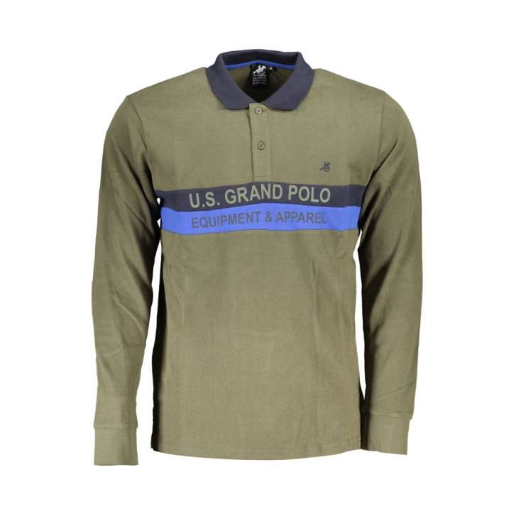 Priser på U.S. Grand Polo Green Cotton Polo Shirt