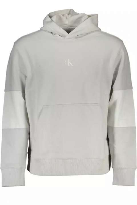 Priser på Calvin Klein Gray Cotton Herre Sweater