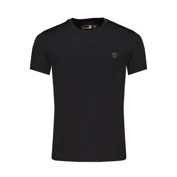 Priser på Timberland Black Cotton Herre T-Shirt