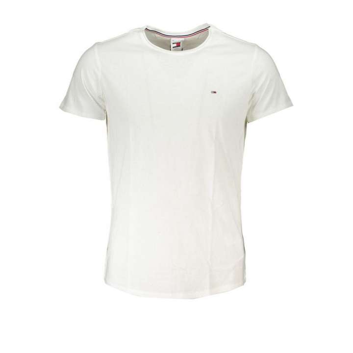 Priser på Tommy Hilfiger White Cotton T-Shirt