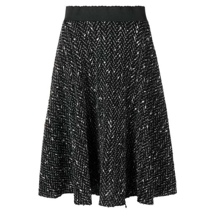 Priser på Dolce & Gabbana Black Wool Skirt