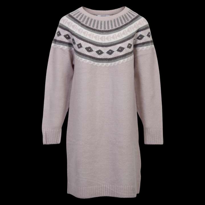 Priser på Sirup Perla Knit Dame Kjole - Birch - M