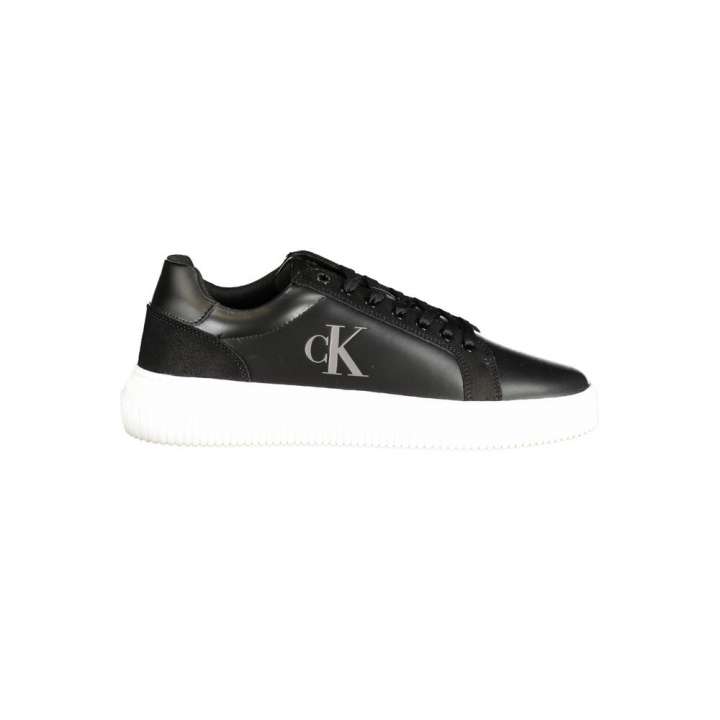 Priser på Calvin Klein Black Polyester Sneakers