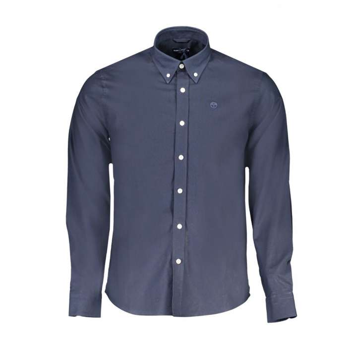 Priser på North Sails Blue Cotton Shirt