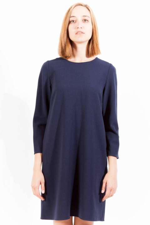 Priser på Gant Blue Wool Dame Dress