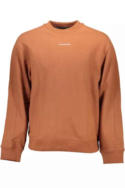 Priser på Calvin Klein Brown Cotton Herre Sweater