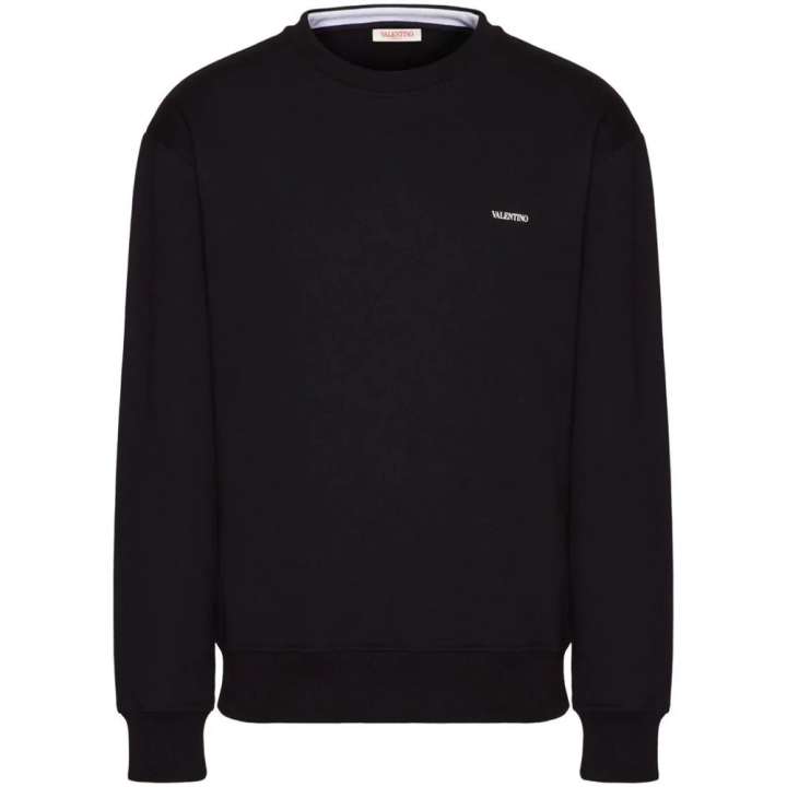 Priser på Valentino Black Cotton Sweater