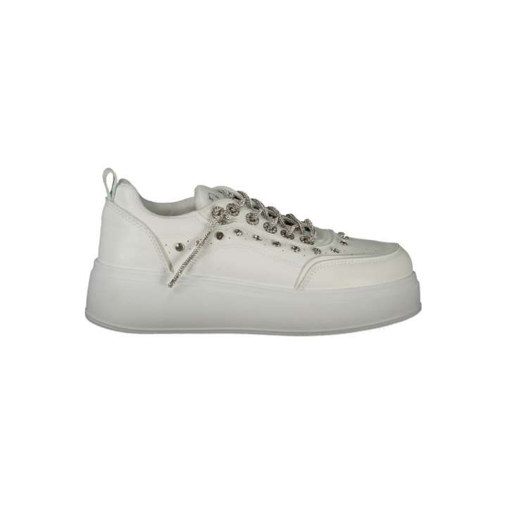 Priser på Laura Biagiotti White Polyester Sneakers