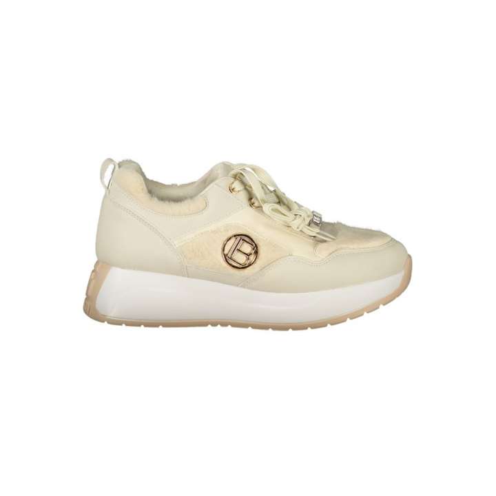 Priser på Laura Biagiotti Beige Polyethylene Sneakers