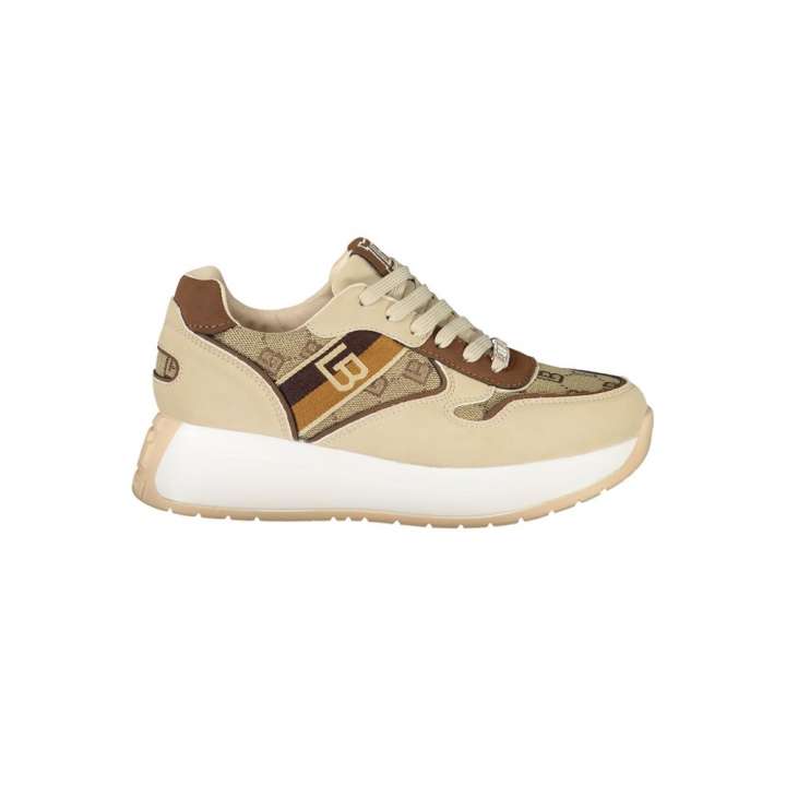 Priser på Laura Biagiotti Beige Polyester Sneakers