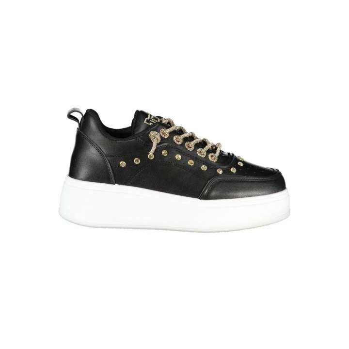 Priser på Laura Biagiotti Black Polyester Sneakers