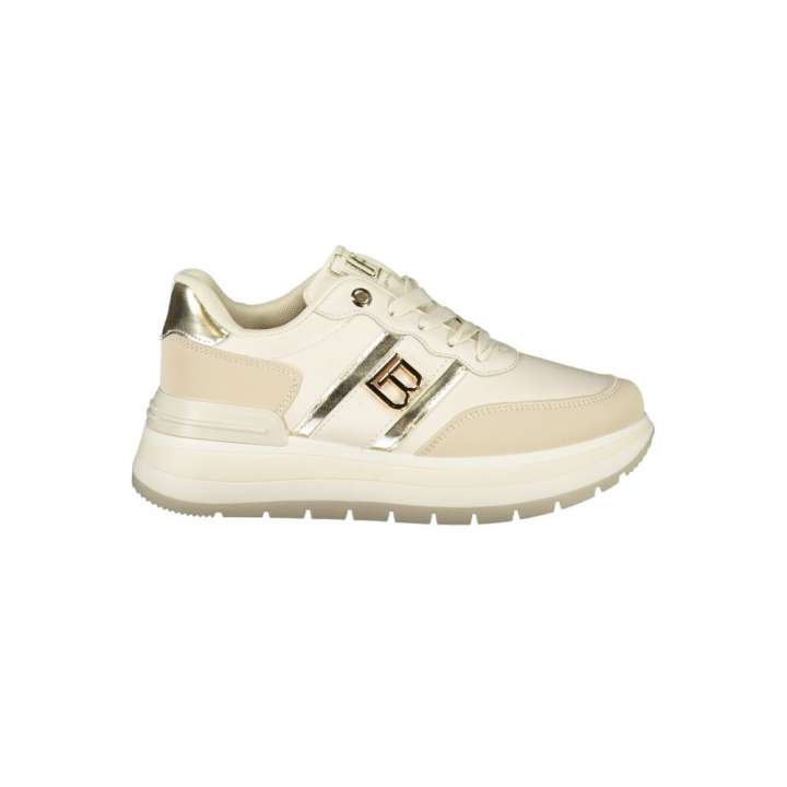 Priser på Laura Biagiotti Beige Polyester Sneakers