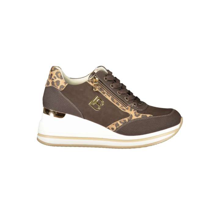 Priser på Laura Biagiotti Brown Polyester Sneakers