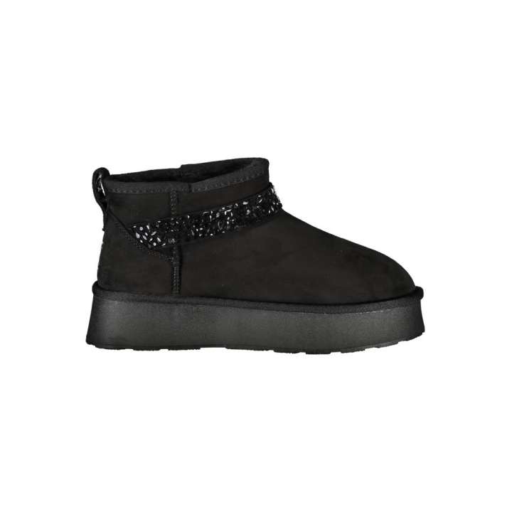 Priser på Laura Biagiotti Black Polyester Boot