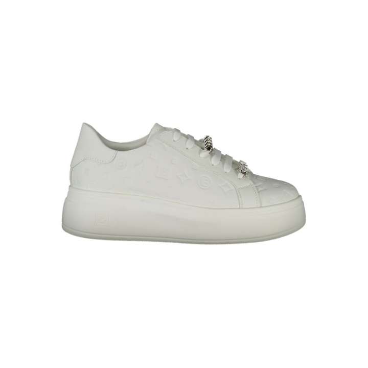 Priser på Laura Biagiotti White Polyester Sneakers