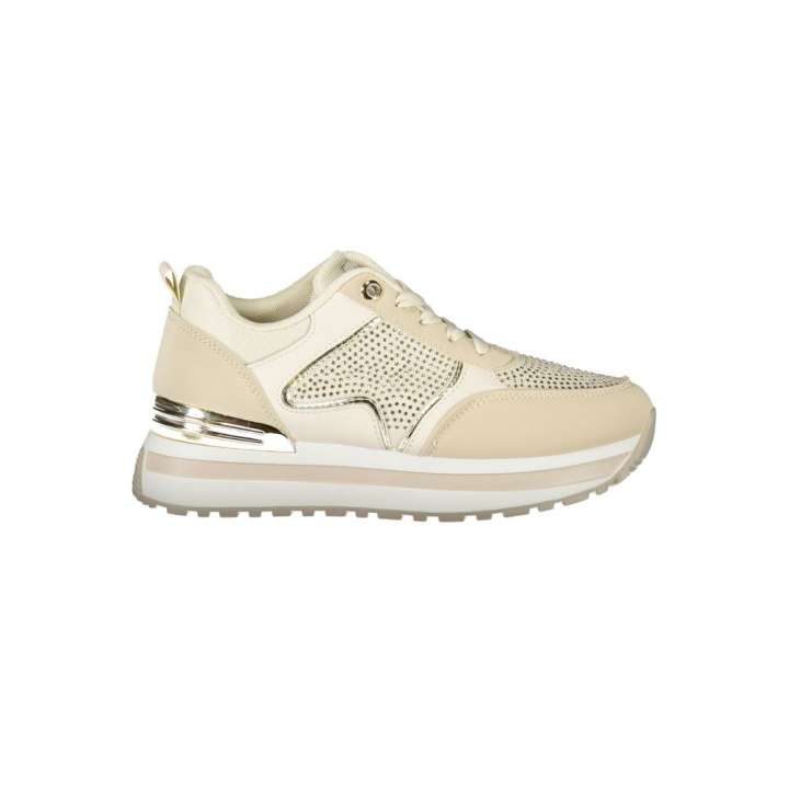 Priser på Laura Biagiotti Beige Polyester Sneakers