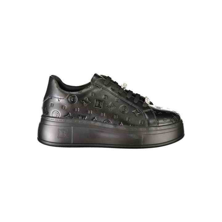 Priser på Laura Biagiotti Black Polyester Sneakers