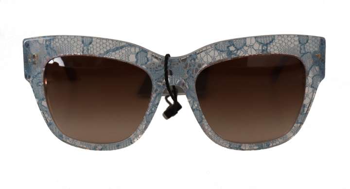 Priser på Dolce & Gabbana Elegant Sicilian Lace Dame Solbriller