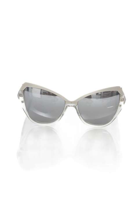 Priser på Frankie Morello Gray Acetate Dame Solbriller