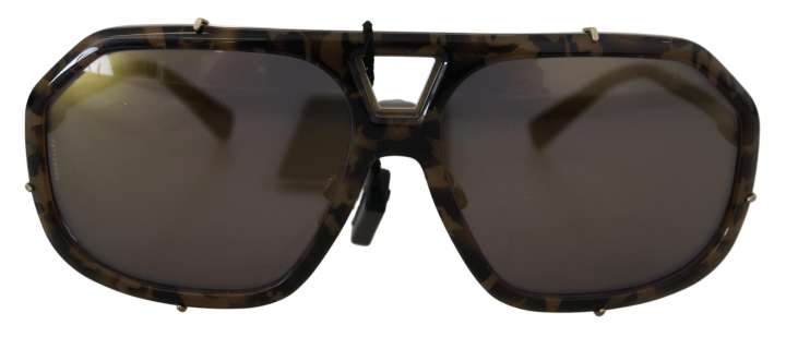 Priser på Dolce & Gabbana Chic Aviator Mirrored Brown Solbriller