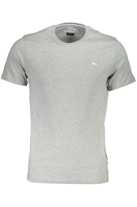 Priser på Harmont & Blaine Sleek Round Neck Embroidered Tee