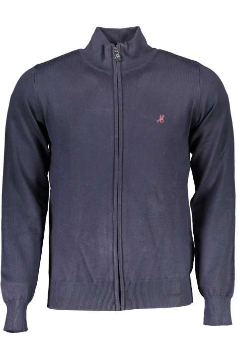 Priser på U.S. Grand Polo Sleek Navy Emblematic Zip Cardigan