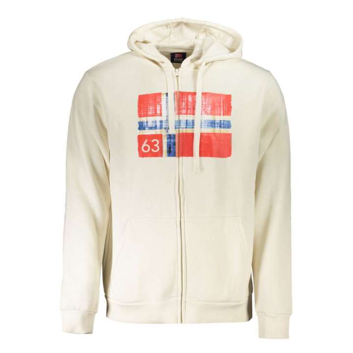 Priser på Norway 1963 White Cotton Herre Sweater