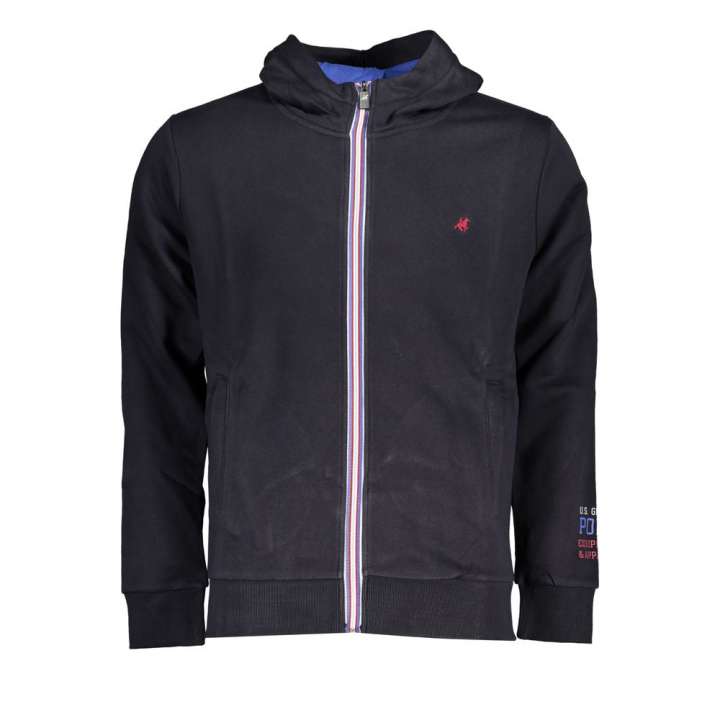 Priser på U.S. Grand Polo Grand Polo Blue Hooded Fleece Sweatshirt