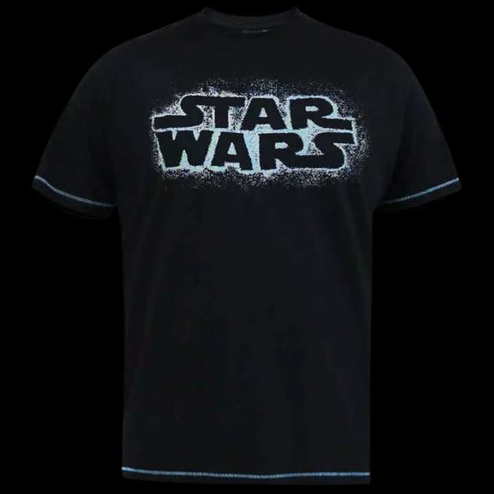 Priser på D5555 Star Wars Herre T-shirt - Black - 8XL