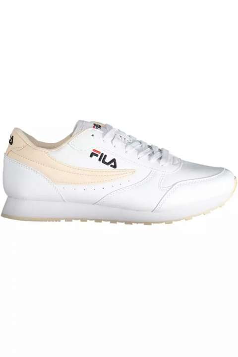 Priser på Fila Chic White Lace-Up Sports Sneakers