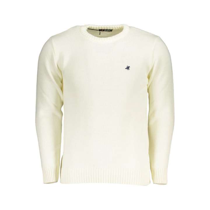 Priser på U.S. Grand Polo White Fabric Sweater