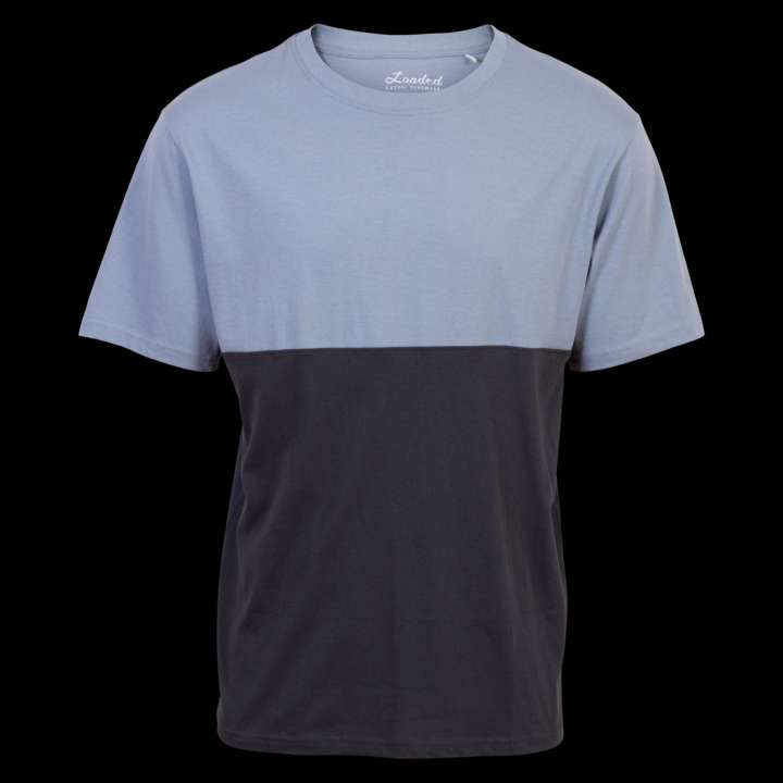 Priser på Loaded Sass Herre T-shirt - P25 Denim Block - 7XL