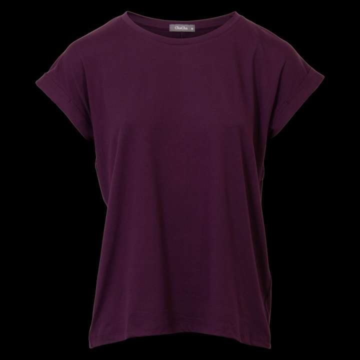 Priser på ChaCha Dame Bluse - Purple - 2XL