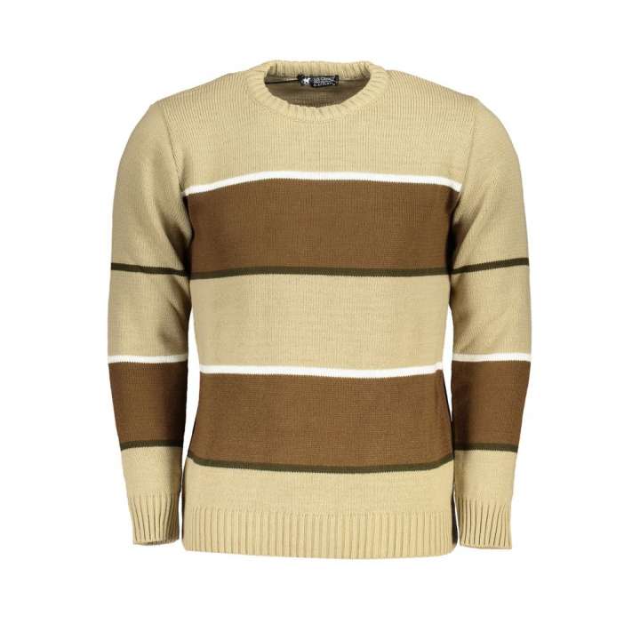 Priser på U.S. Grand Polo Beige Fabric Sweater