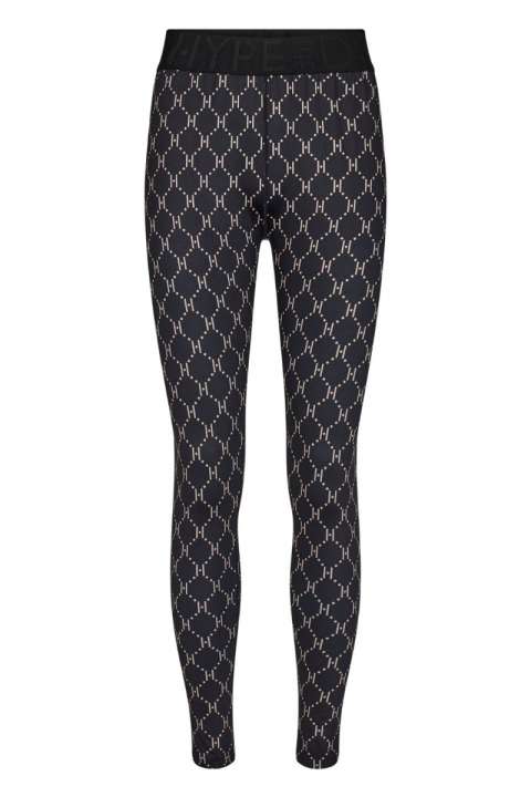 Priser på Hype The Detail - Leggings - Printed Legging - Black/Beige